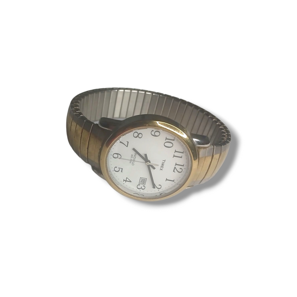 Timex Two-Tone Gold and Silver Watch